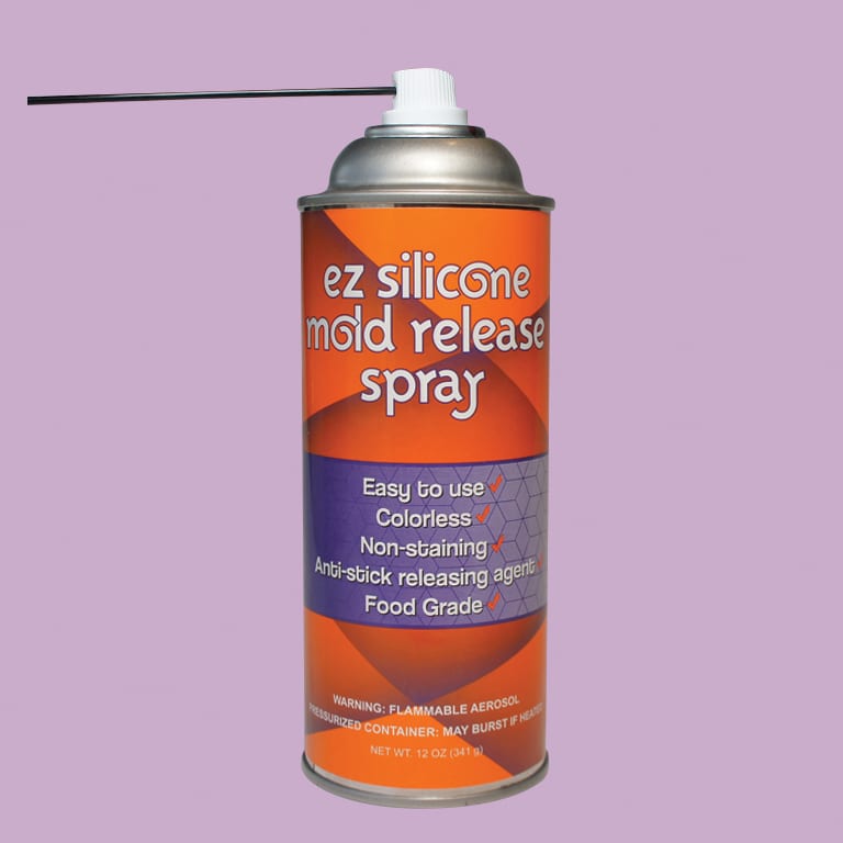 Dental Creations EZ Silicone Mold Release Spray – Multi-Purpose Lubricating  Spray and Release Agent – 12 oz Aerosol Can - 2 Pack