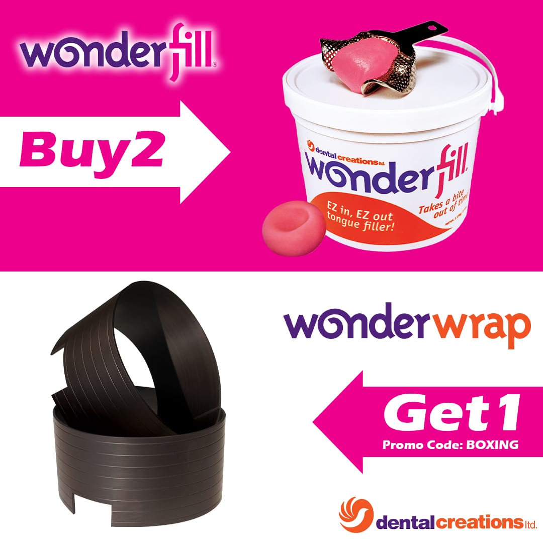 Dental Creations Ltd - Wonderfill Buy 2 get 1 Wonderwrap Free