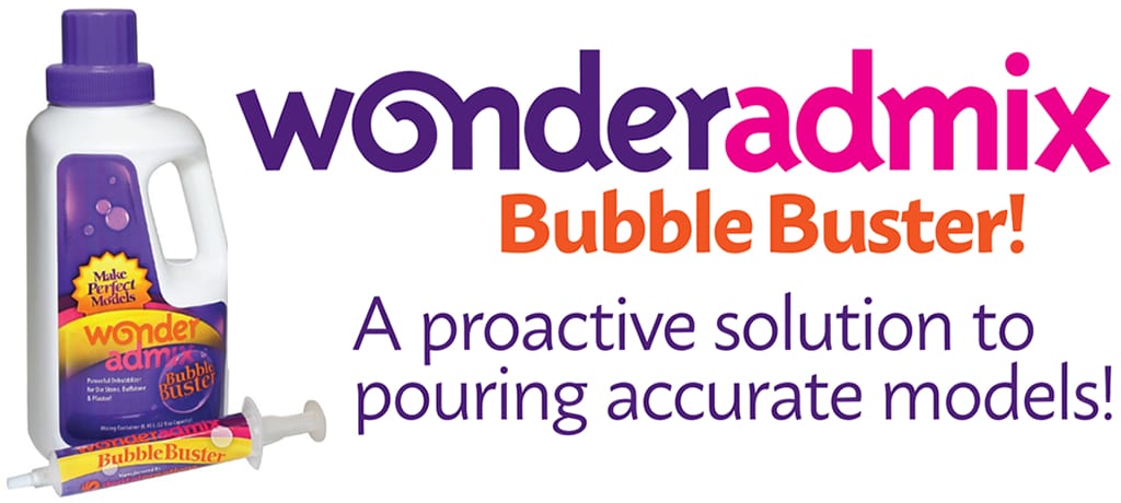 Wonderadmix Bubble Buster - A proactive solutions to pouring accurate models!