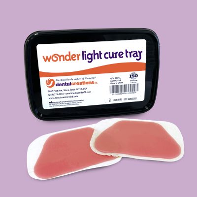 thumbnail image 2 of GDT Supplies Light Cure Custom Tray Base Sheets – 50pk, Pink, 1.4mm Hybrid-Composite For Dental Labs 2 of 6