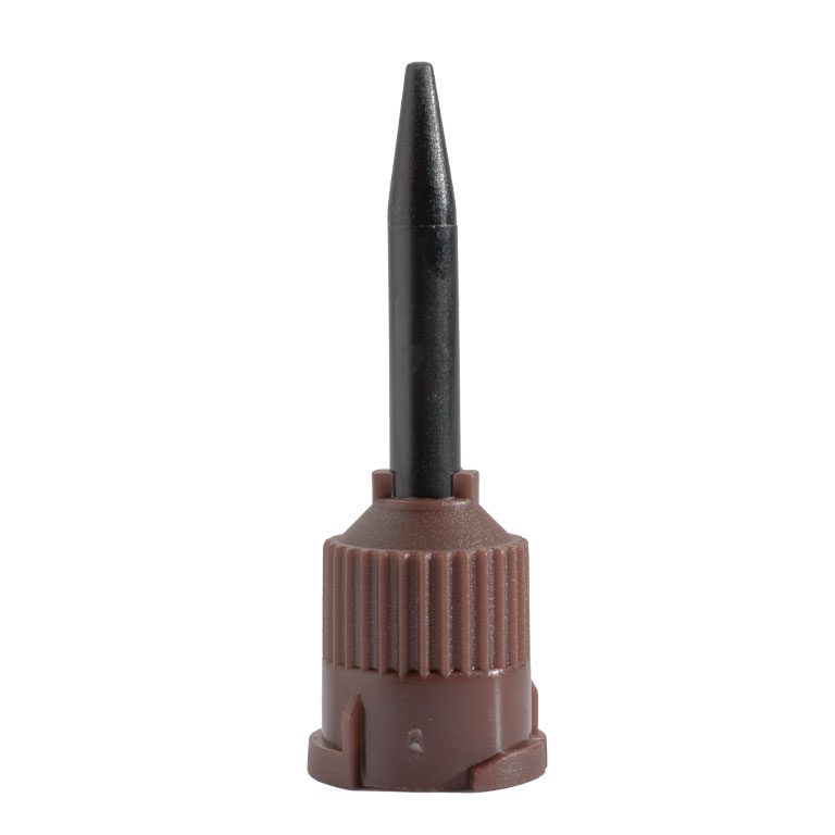 Item # 60 Brown-Black Pointed Tips White Background For Website Dental Creations Ltd Perfect Mixing Tips Brown Black