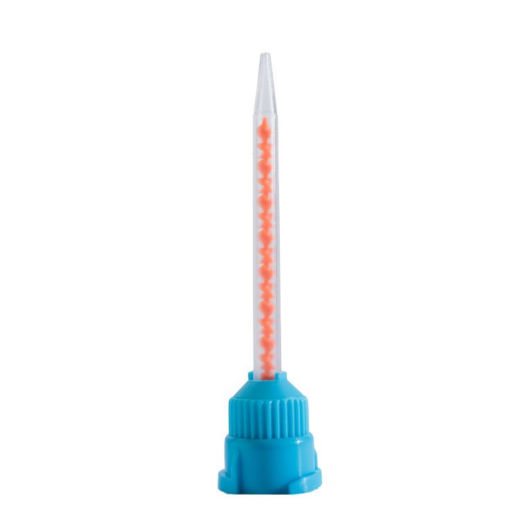 Item #71 Blue-Orange Tips White Background For Website Dental Creations Ltd Perfect Mixing Tips Blue Orange