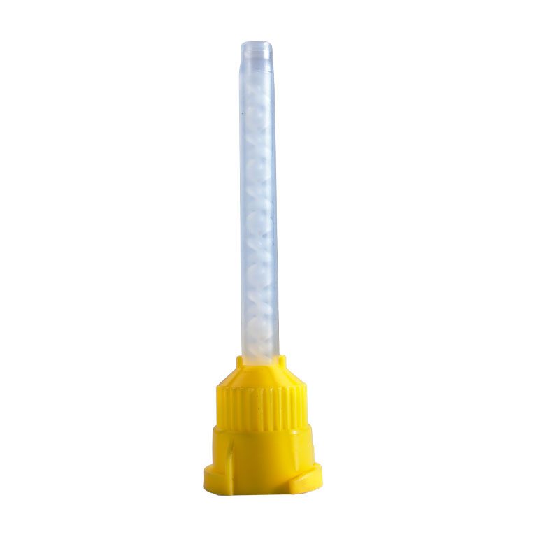 Item # 77 Yellow Large Flat Tips White Background For Website Dental Creations Ltd Perfect Mixing Tips Yellow