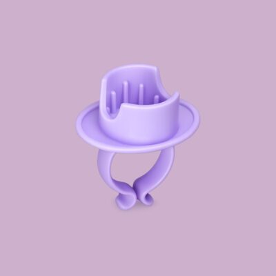 Perfect Prophy Ring Disposable Purple - Dental Creations Ltd Dental Laboratory Products